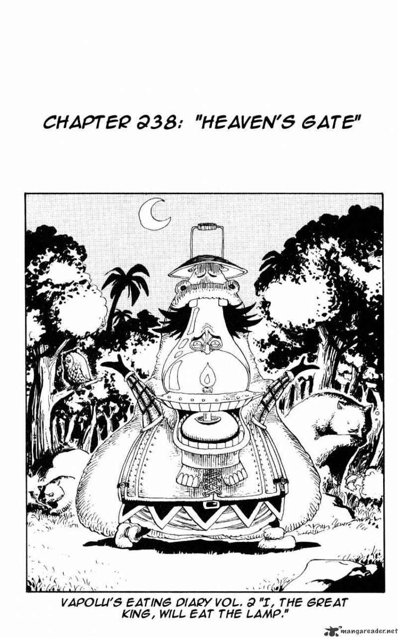 One Piece, chapter 238 image 01