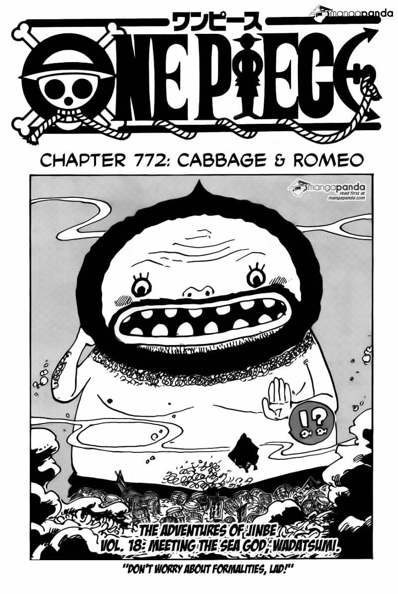 One Piece, chapter 772 image 01