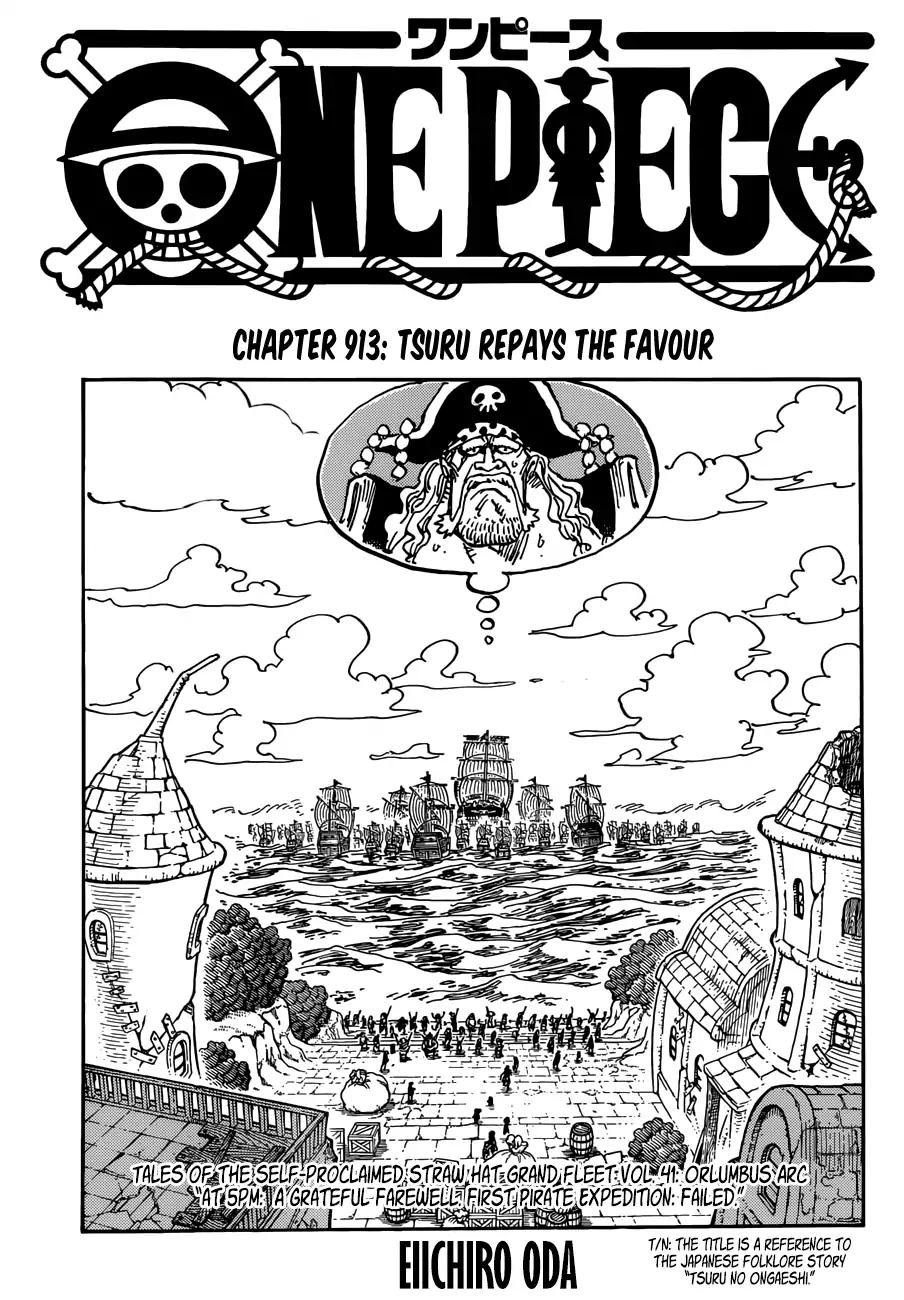 One Piece, chapter 913 image 01