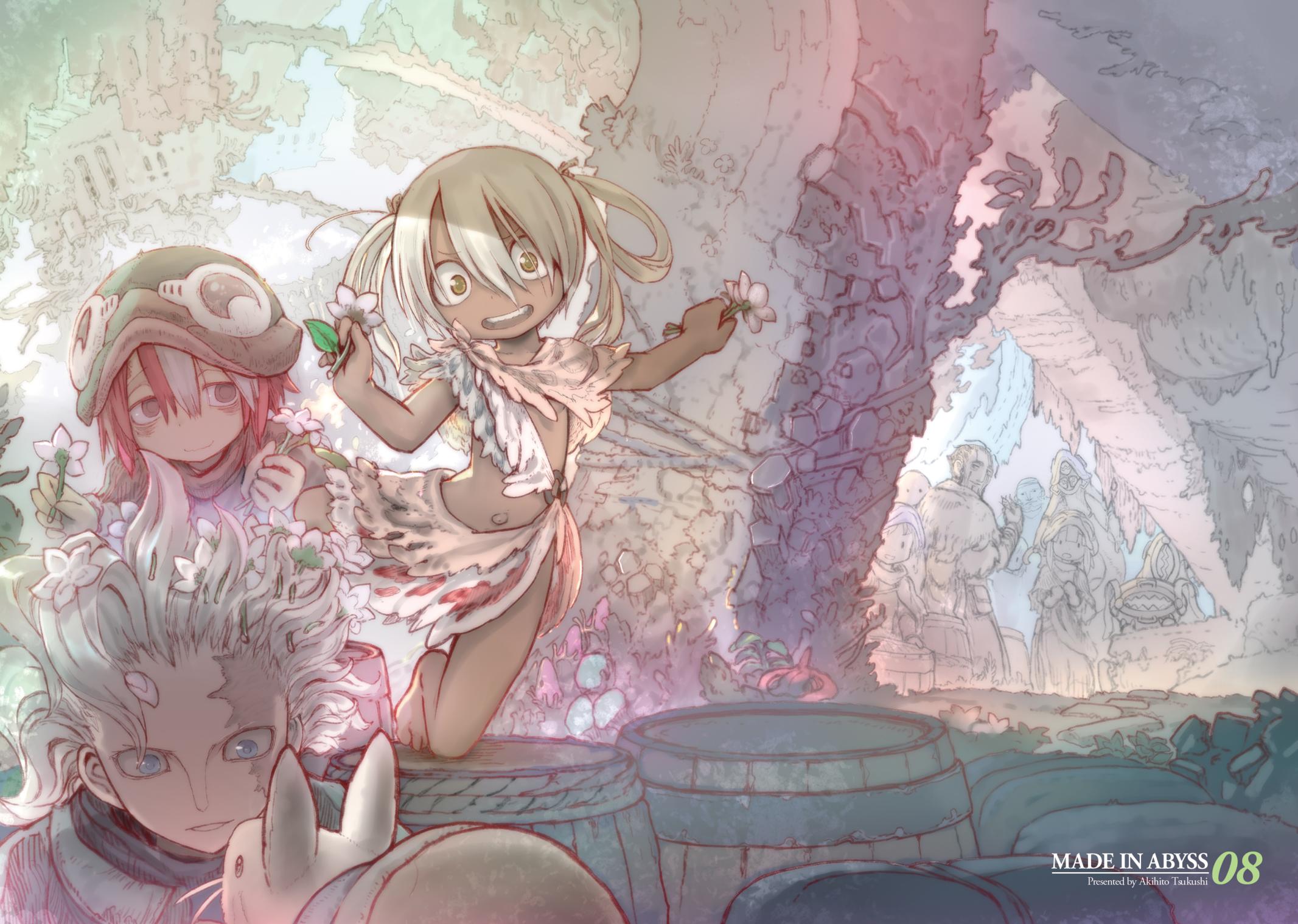 Made in abyss manga covers
