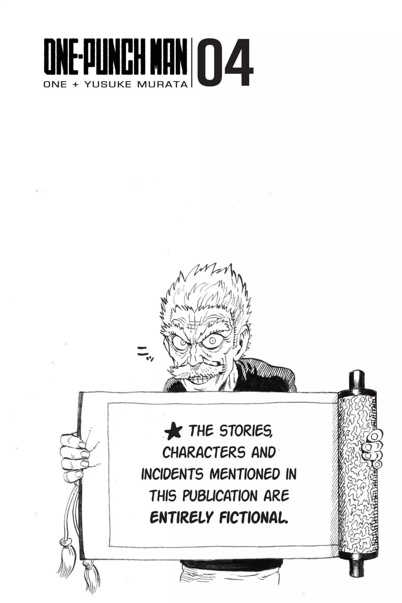 One Punch Man, Chapter 21 Giant Meteor image 03