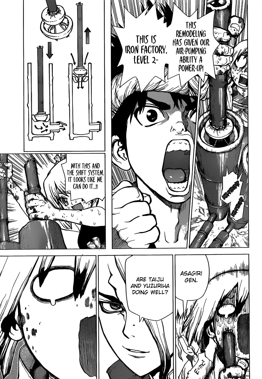 Dr.Stone, Chapter 23  Smooth-Talking Guy image 13