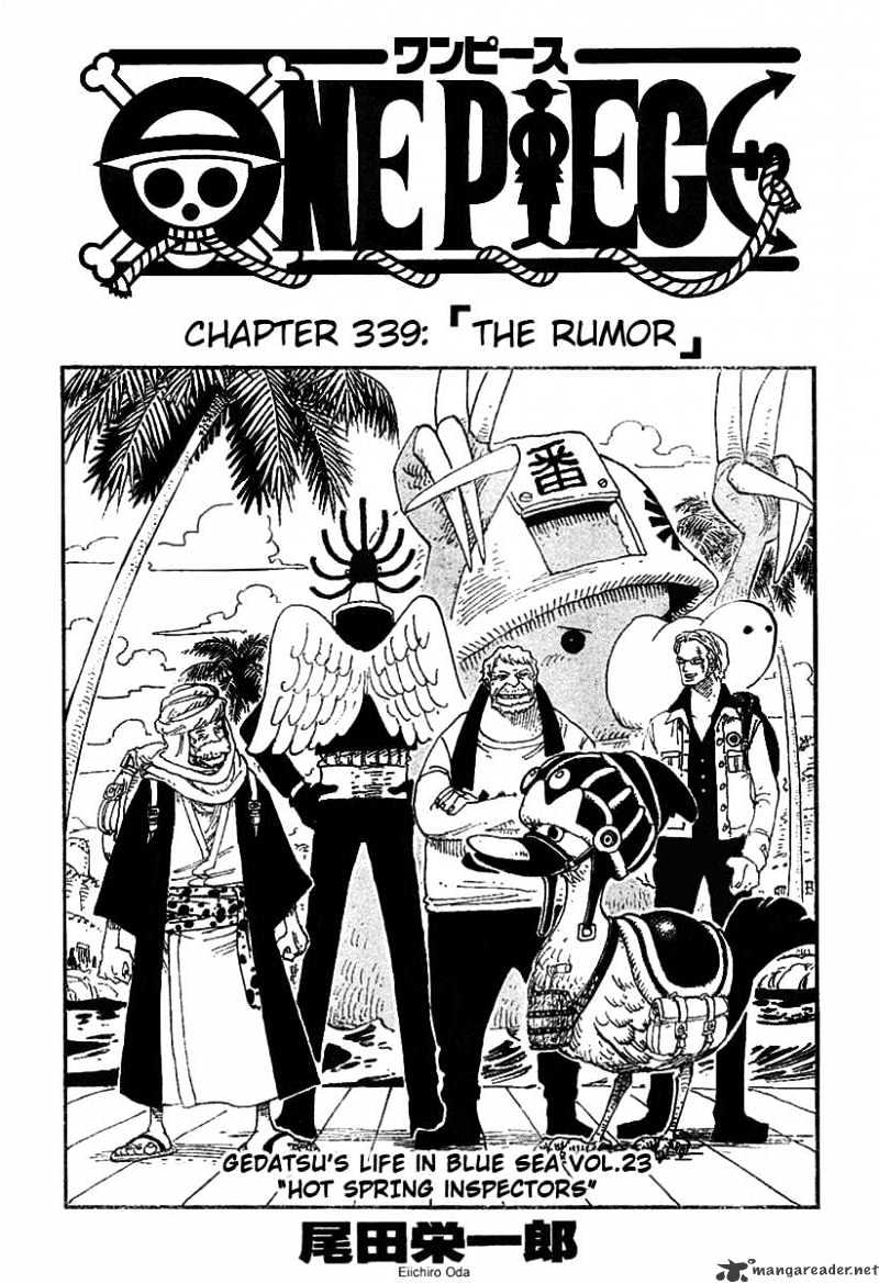 One Piece, chapter 339 image 01