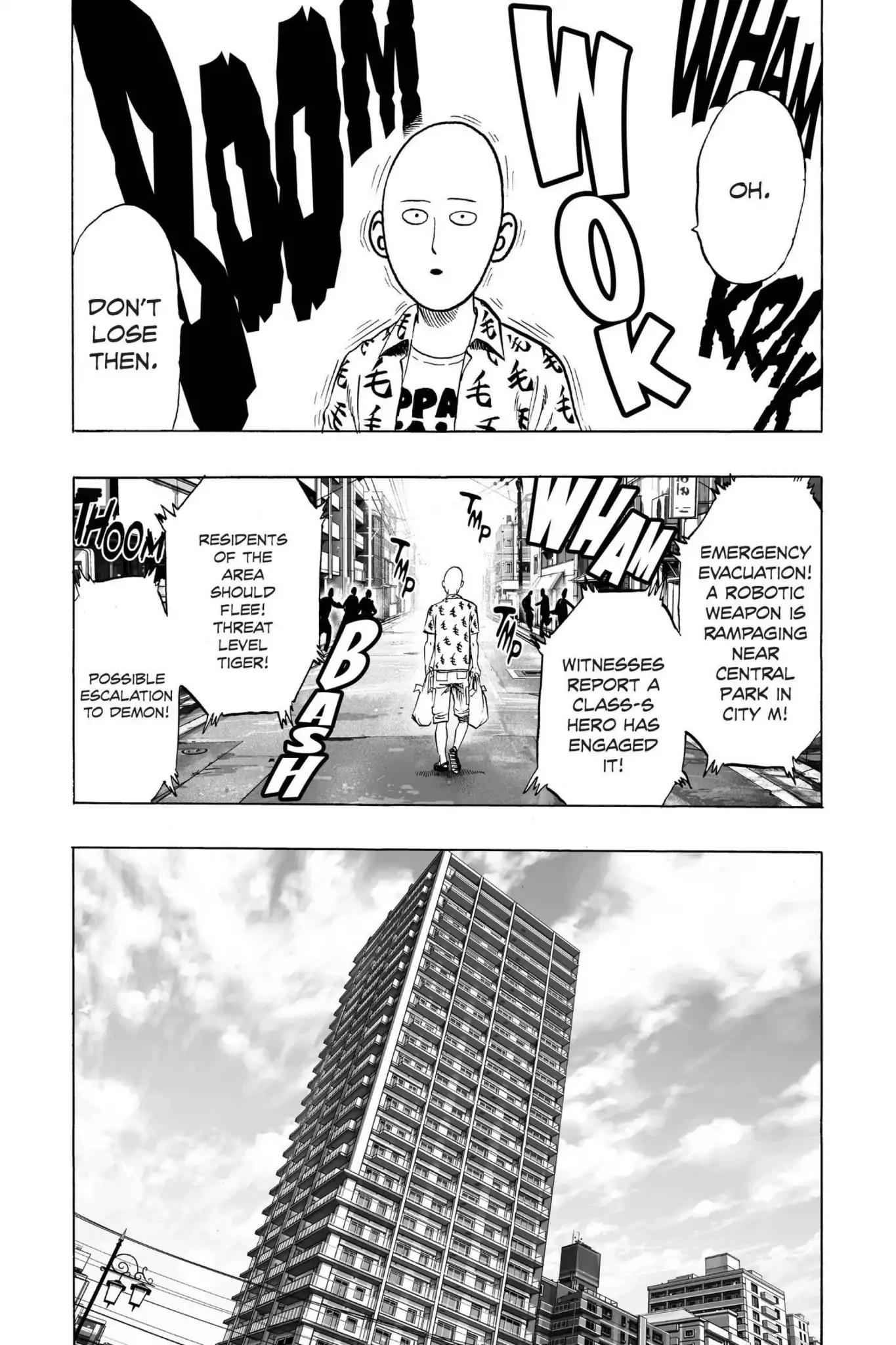 One Punch Man, Chapter 38 King image 46