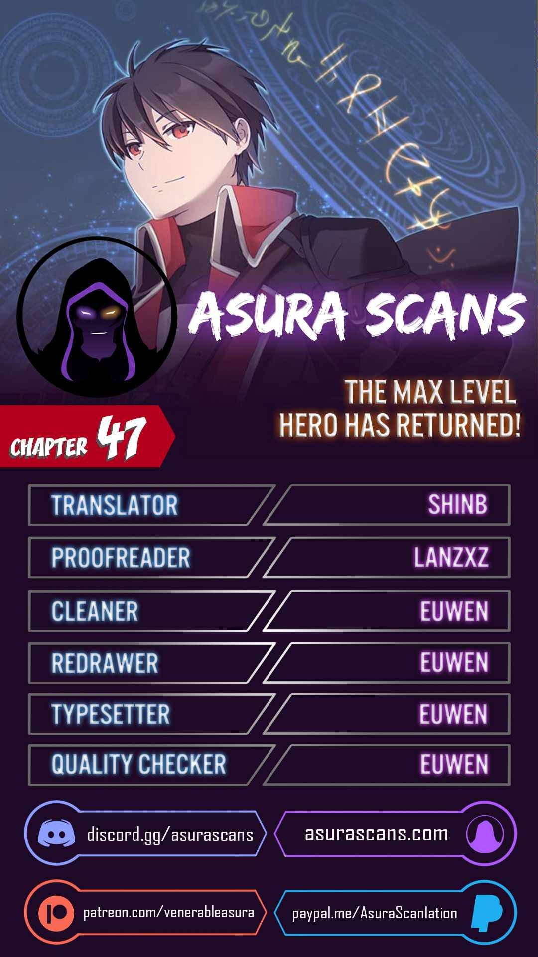 The Max Level Hero Has Returned, Chapter 47 image 01