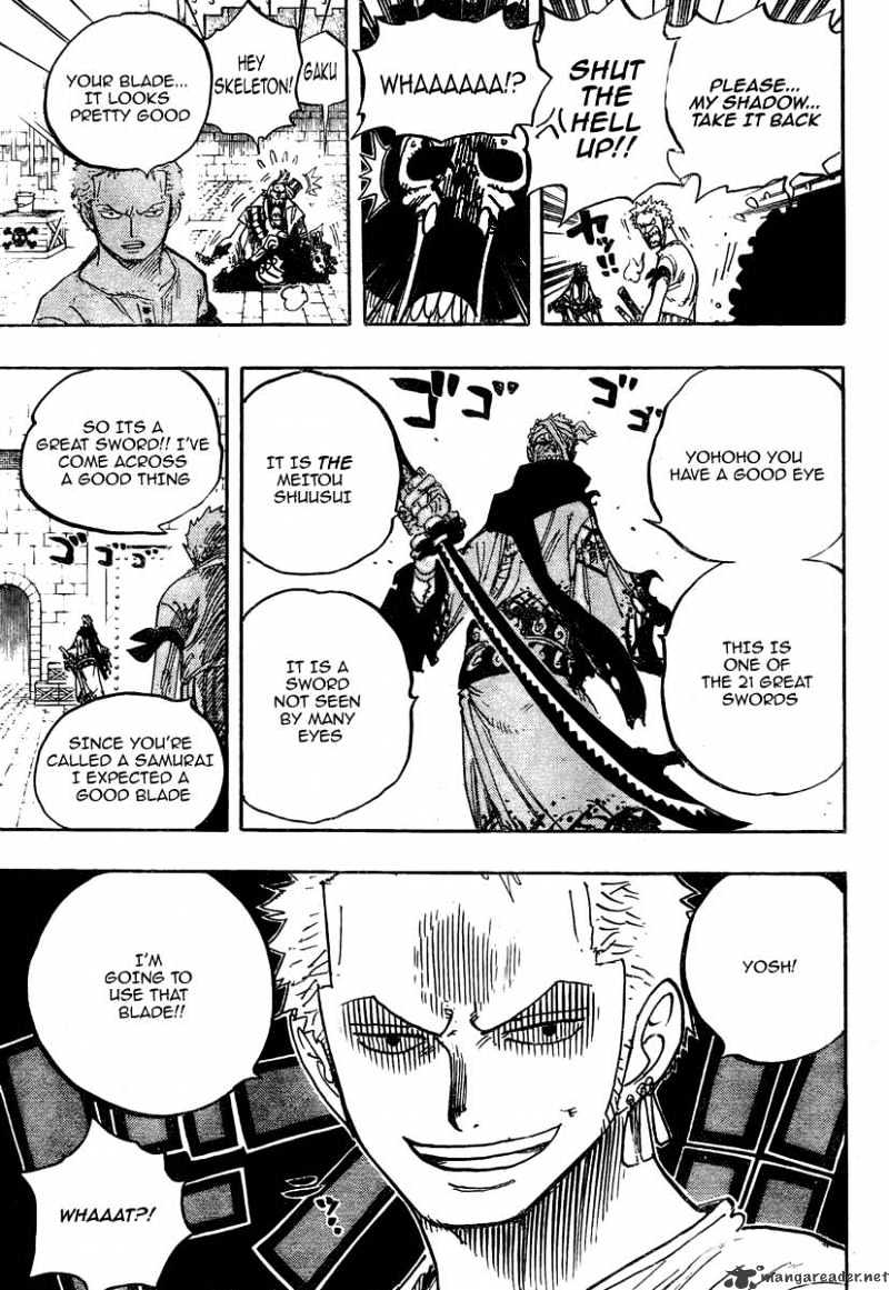 One Piece, chapter 462 image 14