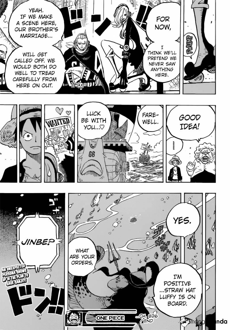 One Piece, chapter 826 image 19