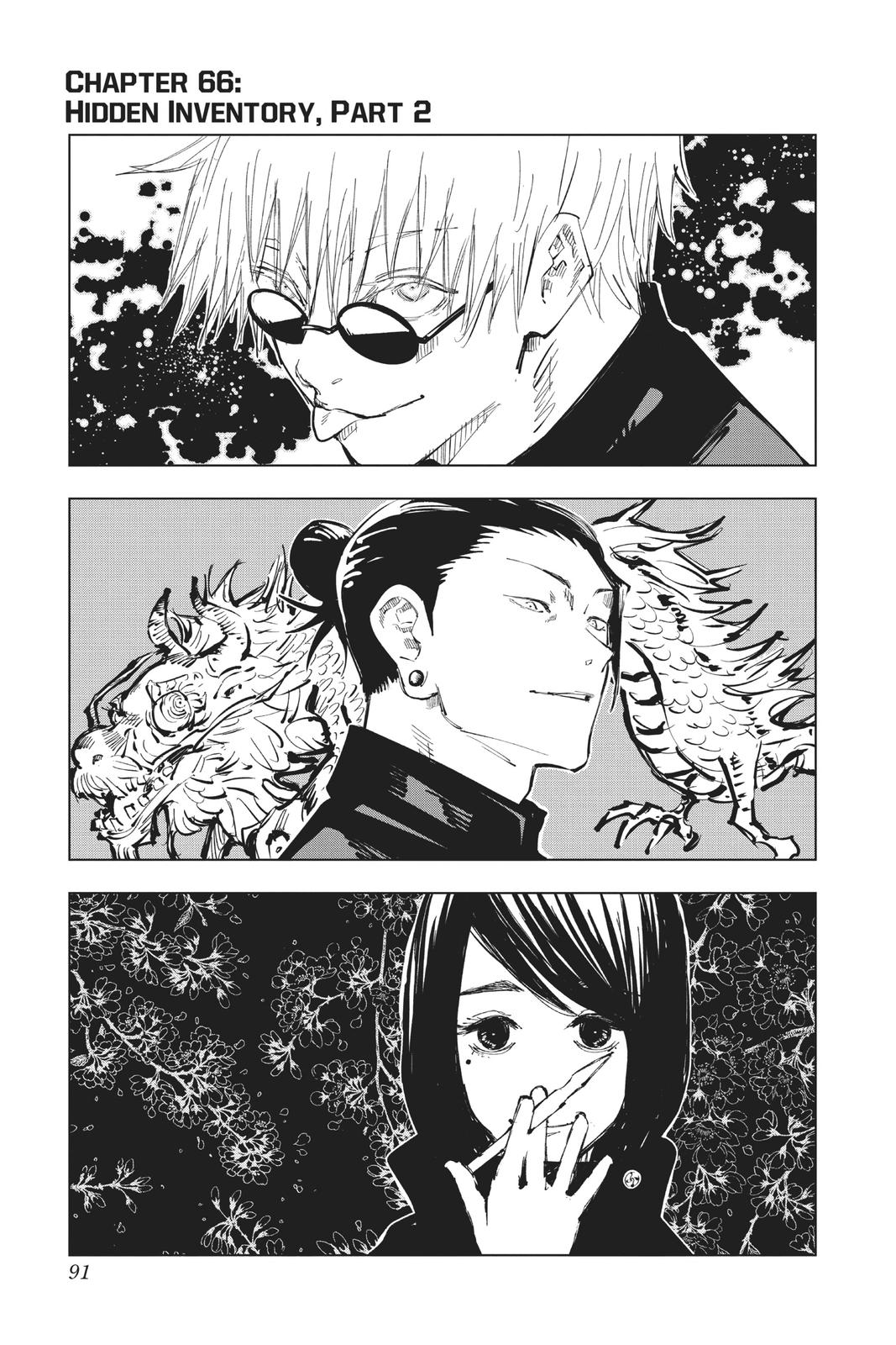 Jujutsu Kaisen, Chapter 66 image 01