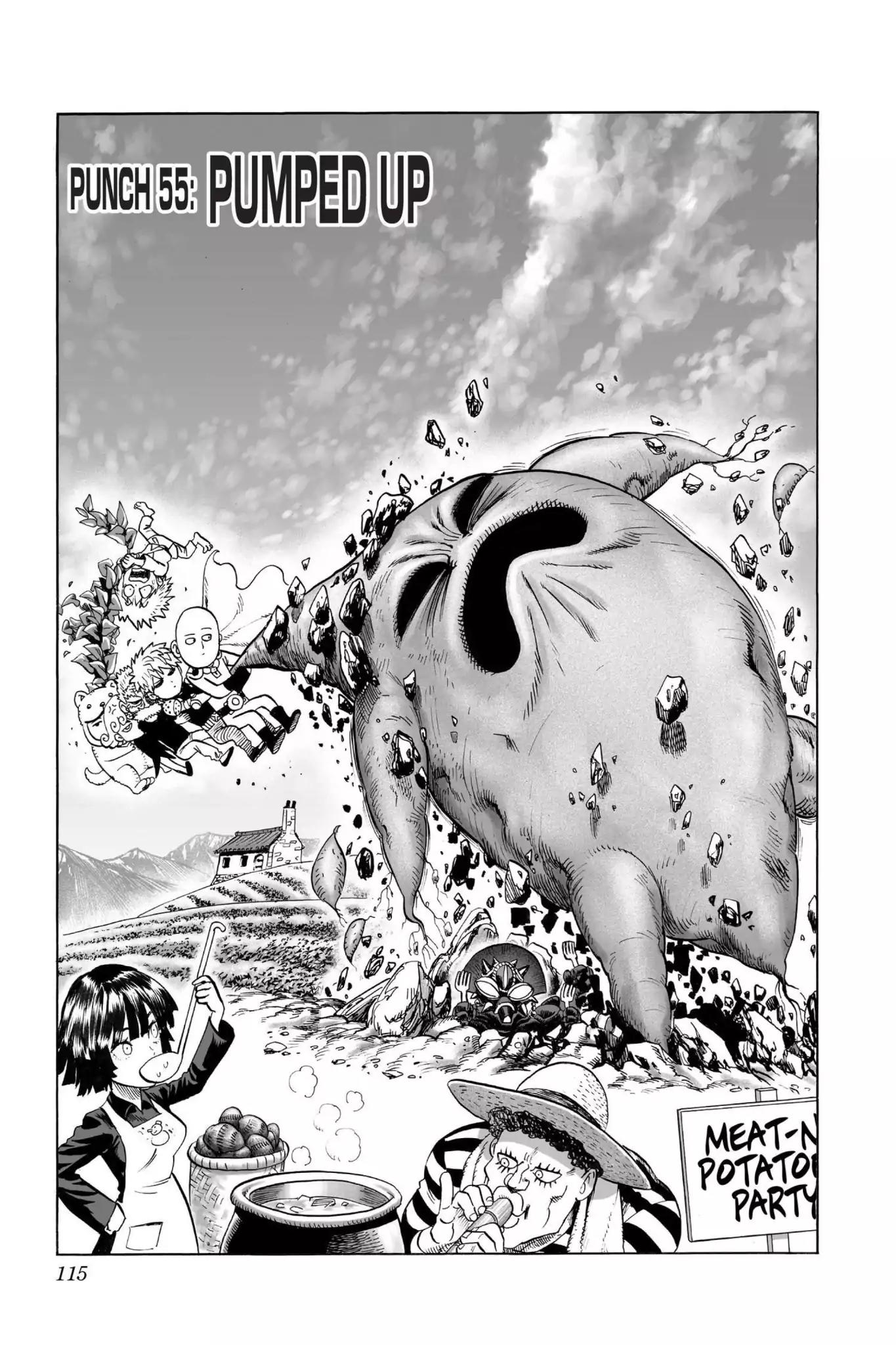 One Punch Man, Chapter 55 Pumped Up image 01