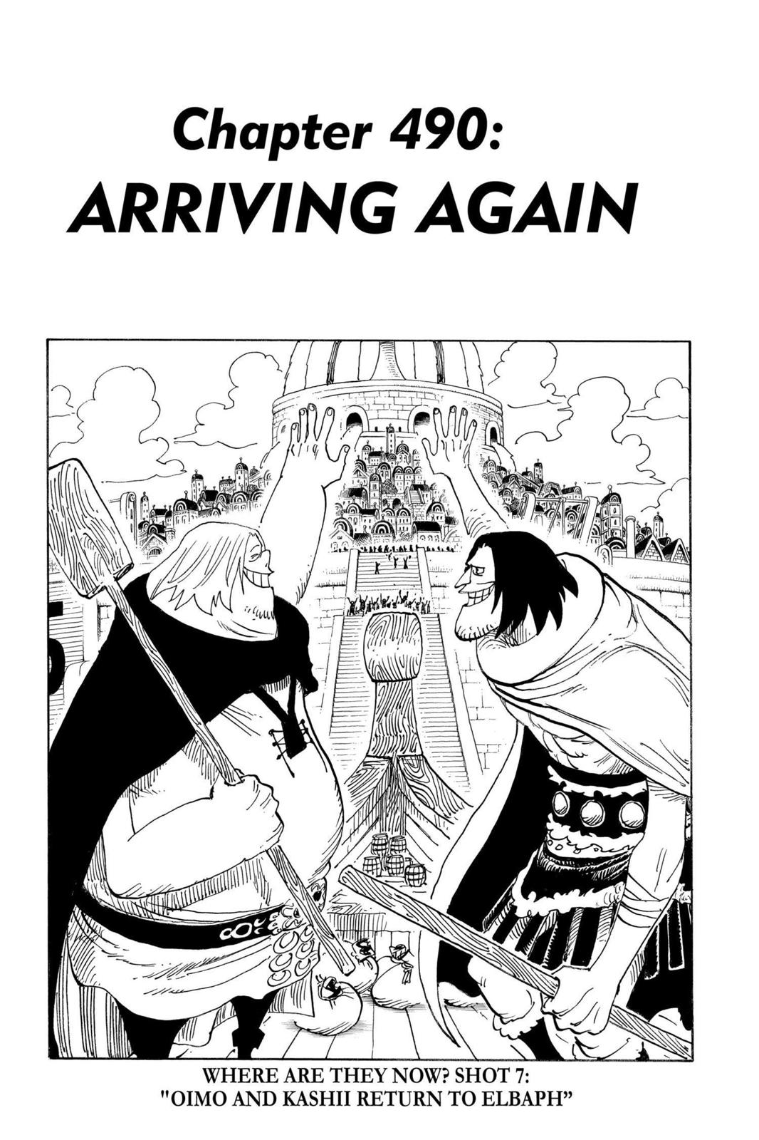 One Piece, Chapter 490 image 01