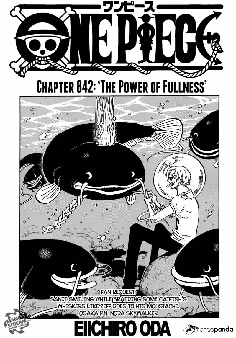 One Piece, chapter 842 image 01