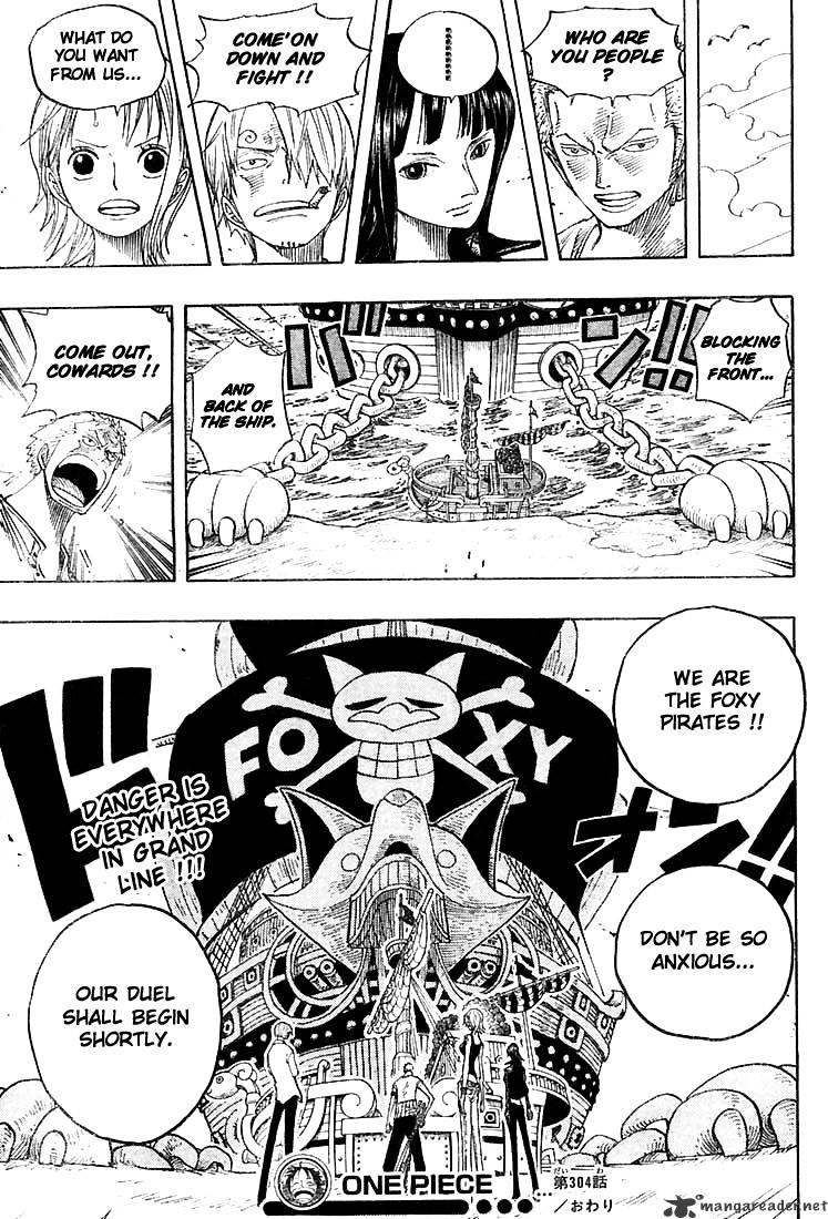 One Piece, chapter 304 image 19