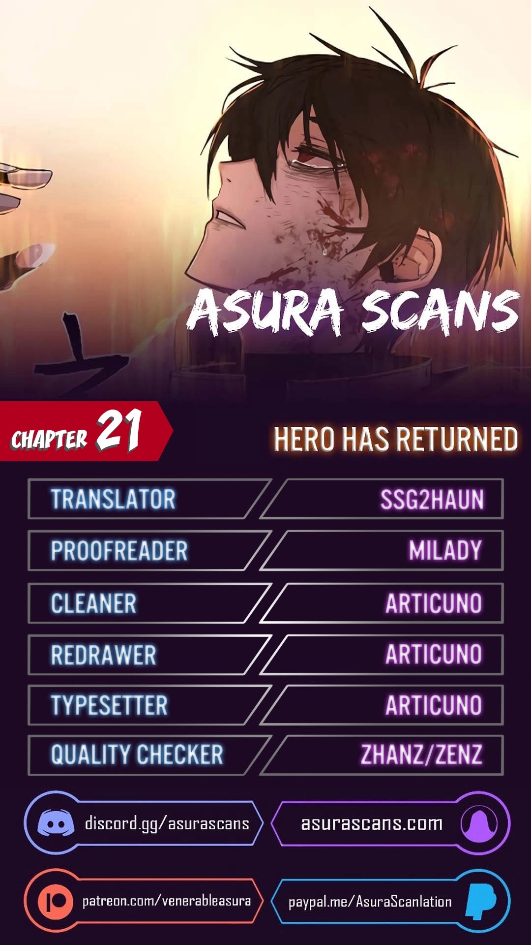 Hero Has Returned, Chapter 21 image 01