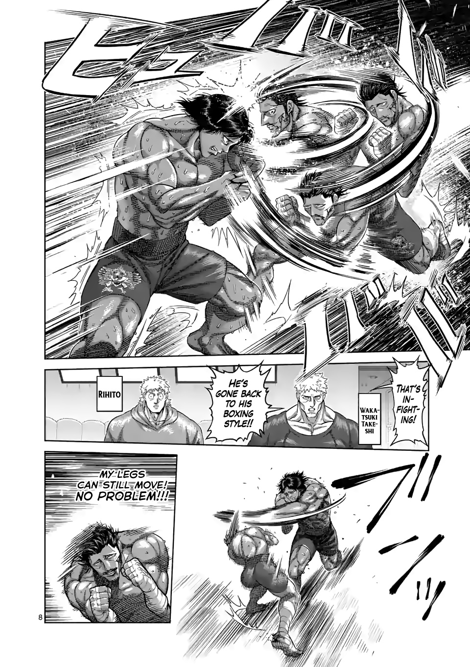 Kengan Omega, Chapter 62 Right Fist Of God image 08