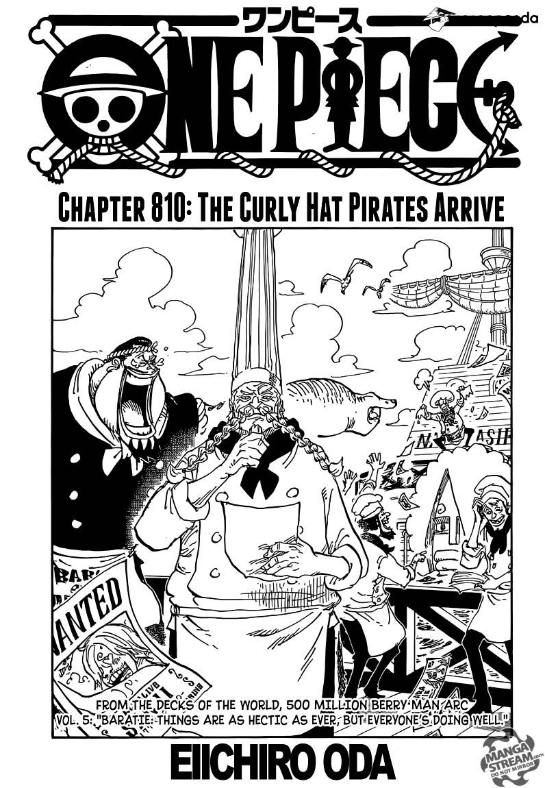 One Piece, chapter 810 image 01