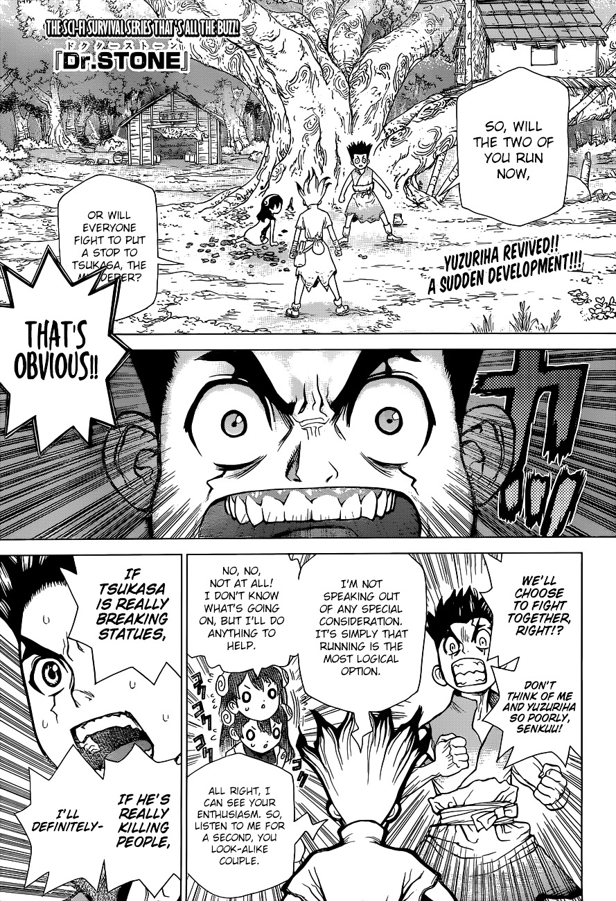 Dr. Stone chapter 6 page 1