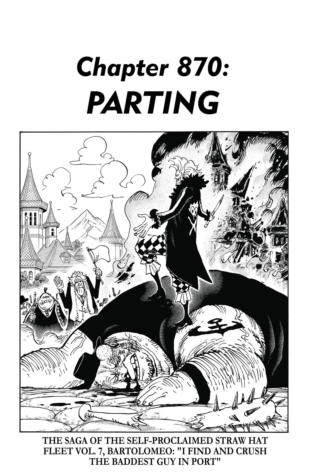 One Piece, Chapter 870 image 07