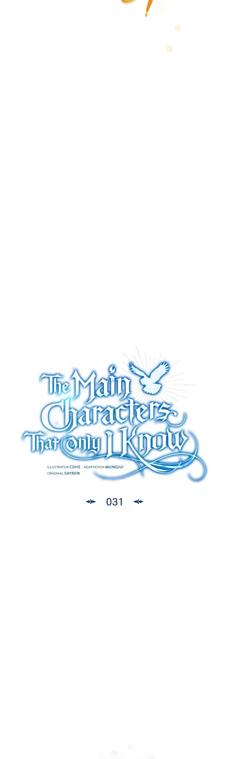 The Main Characters That Only I Know, Chapter 31 image 38