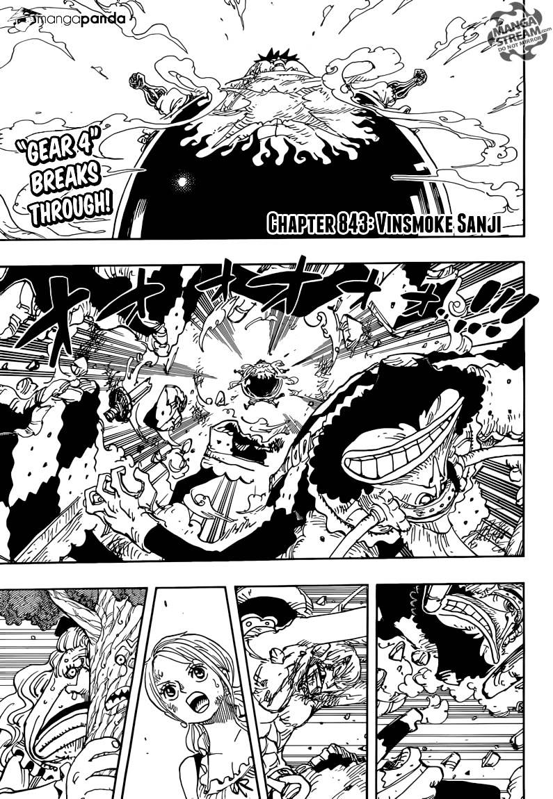 One Piece, chapter 843 image 01