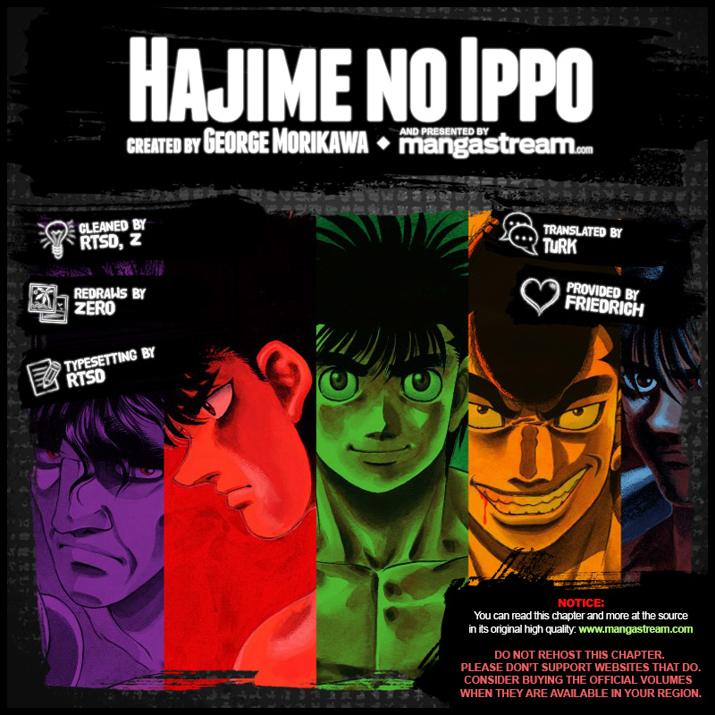 Hajime No Ippo, Chapter 1218 image 02