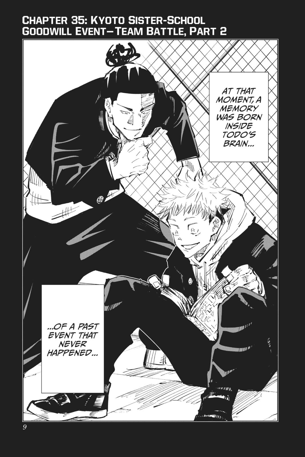 Jujutsu Kaisen, Chapter 35 image 09