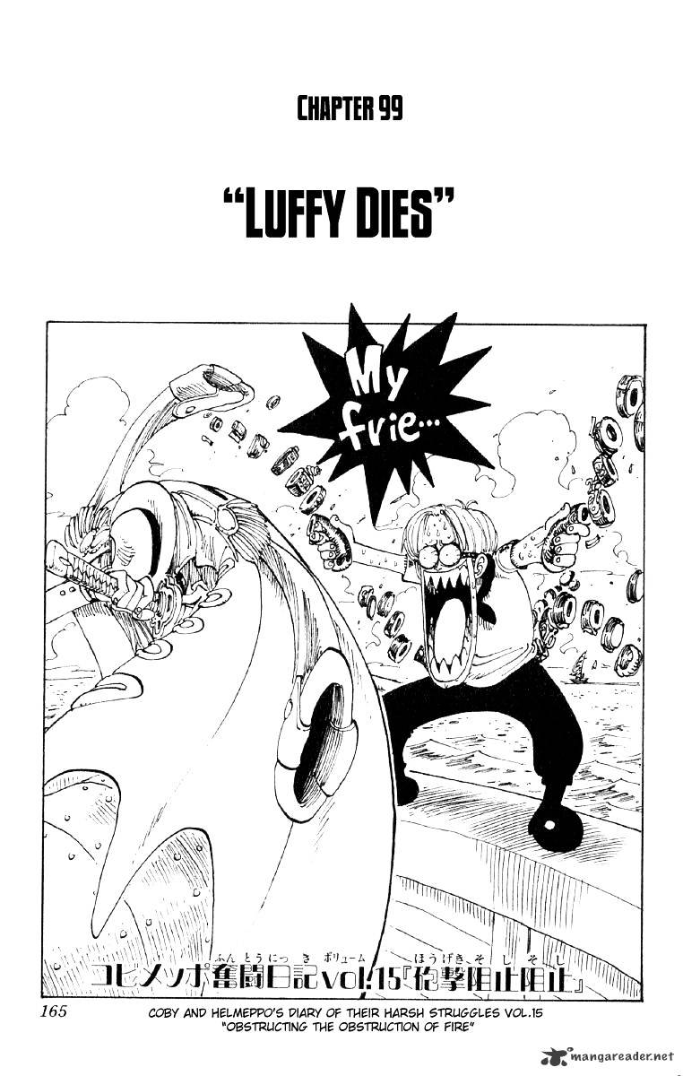 One Piece, chapter 99 image 01
