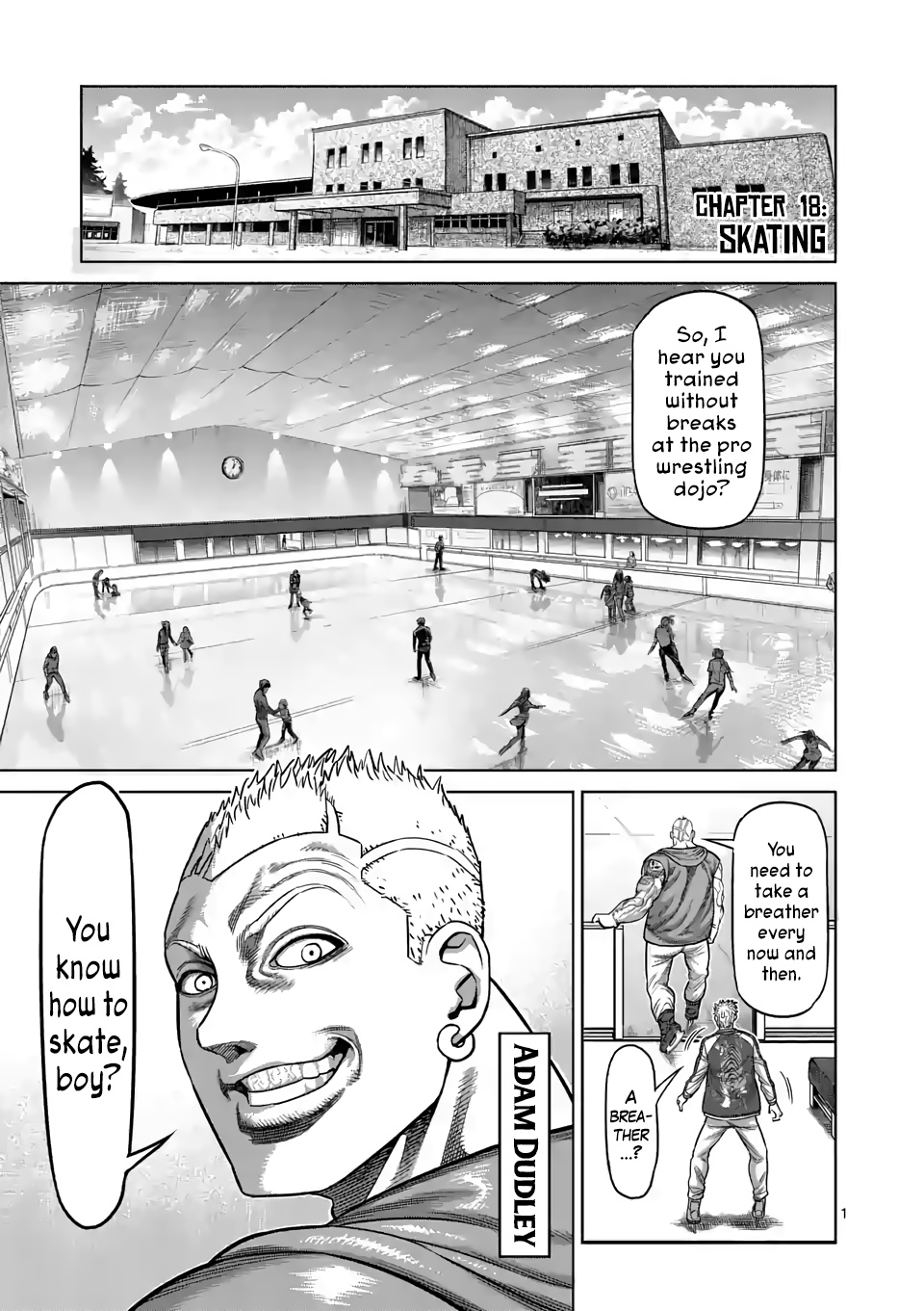 Kengan Omega, Chapter 18 Skating image 01