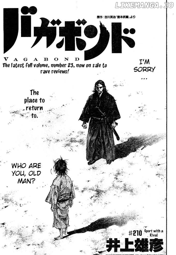 Vagabond, Chapter 210 image 01
