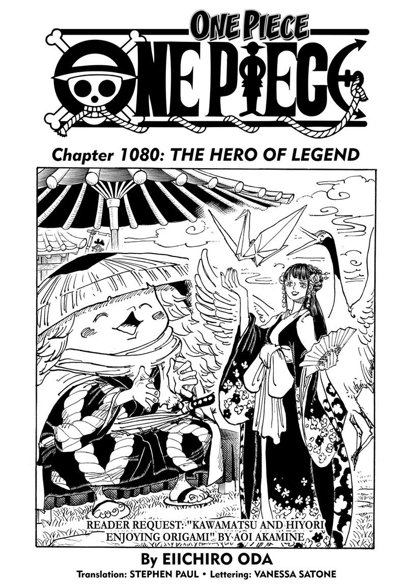 One Piece, Chapter 1080 image 01