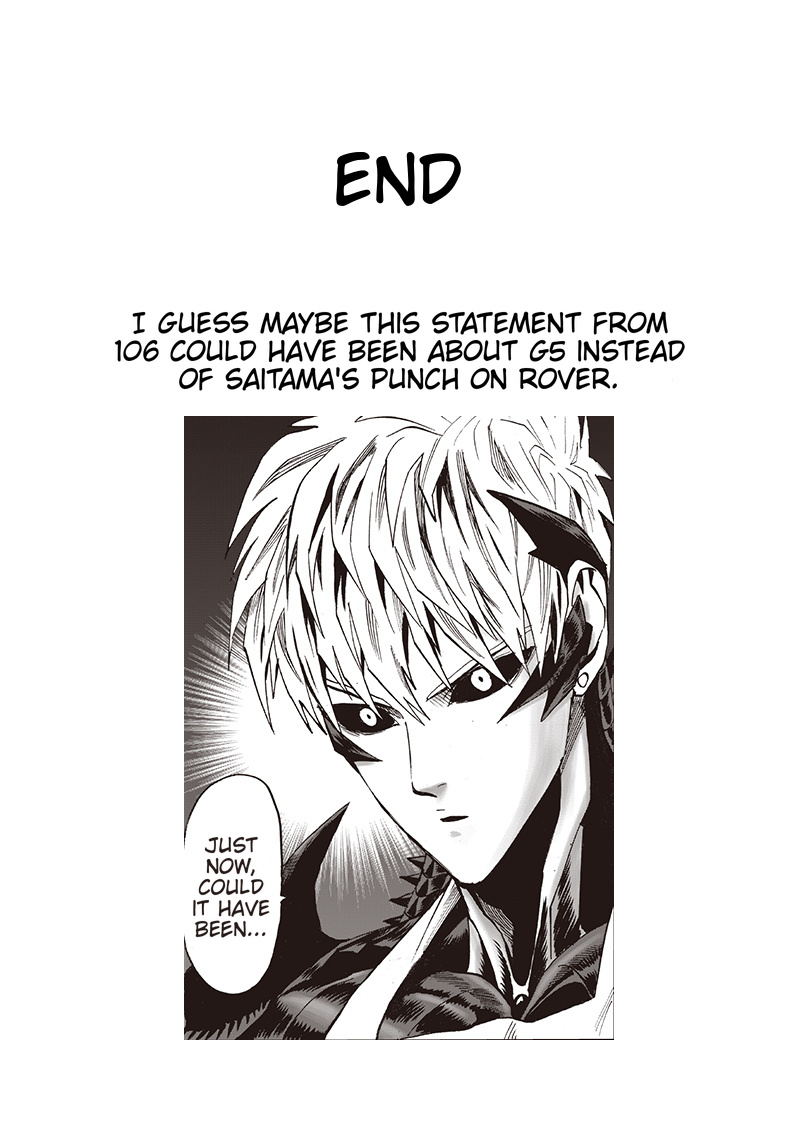 One Punch Man, Chapter 119 A Glimpse Behind The Scenes image 30