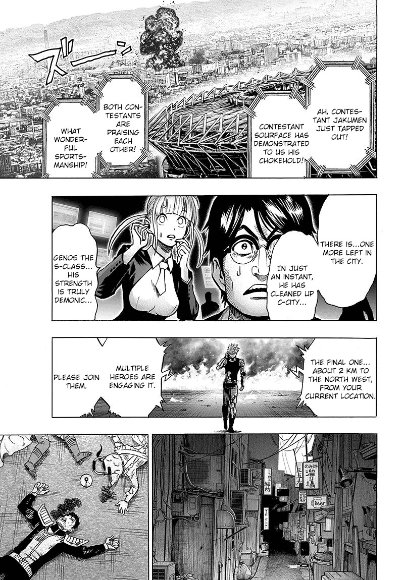 One Punch Man, Chapter 63 Games and Combat image 31