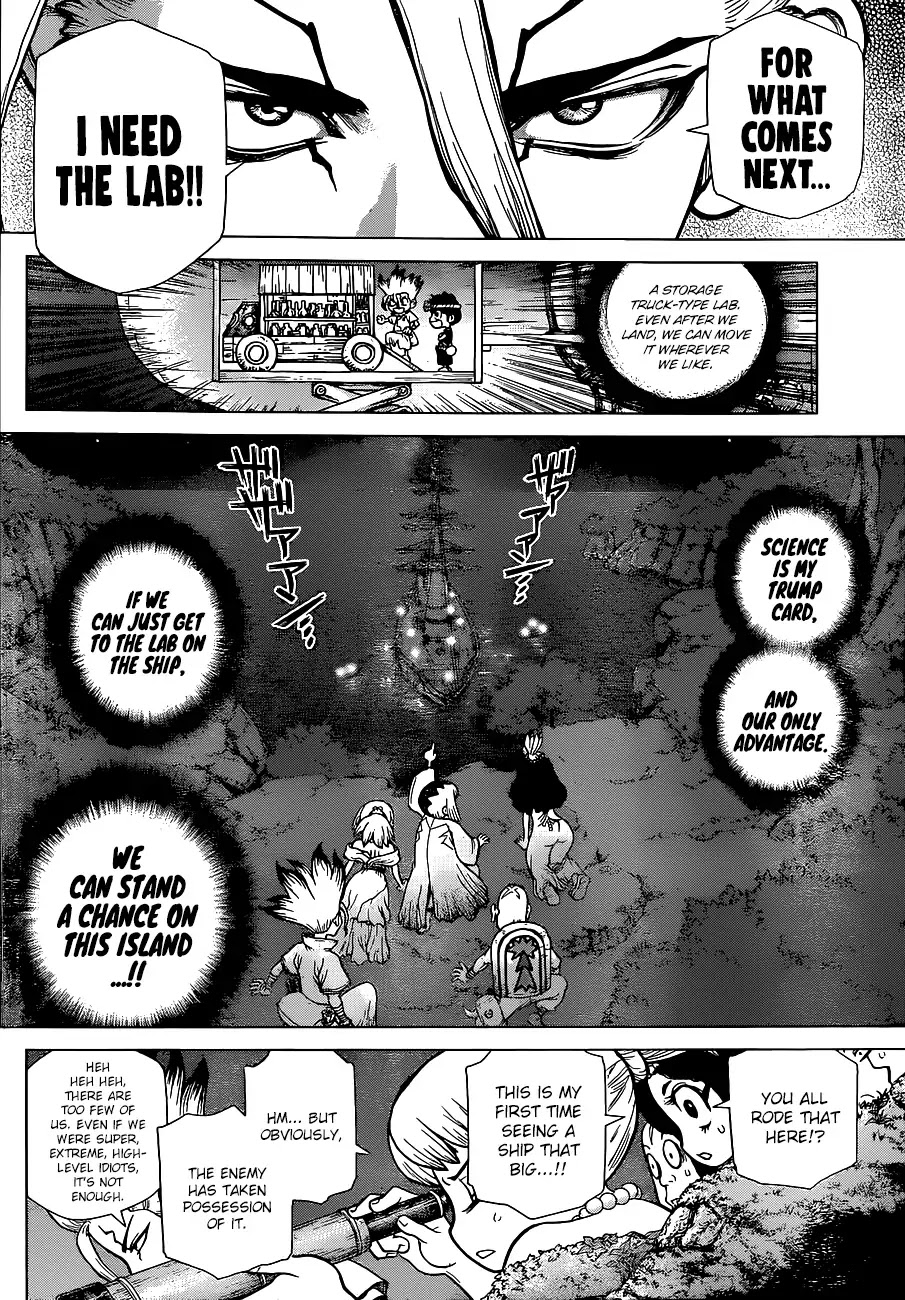 Dr.Stone, Chapter 107 To the Trump Card Science Vessel image 05