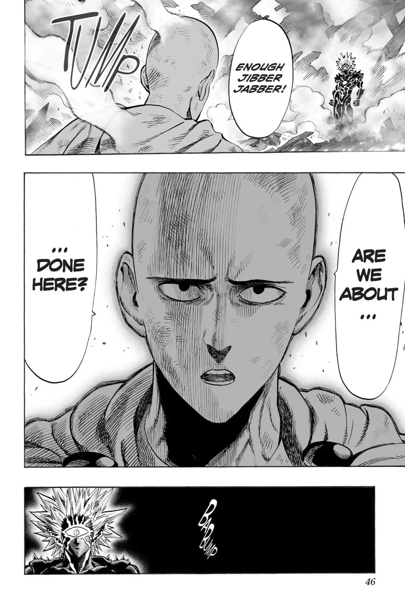 One Punch Man, Chapter 36 Boros