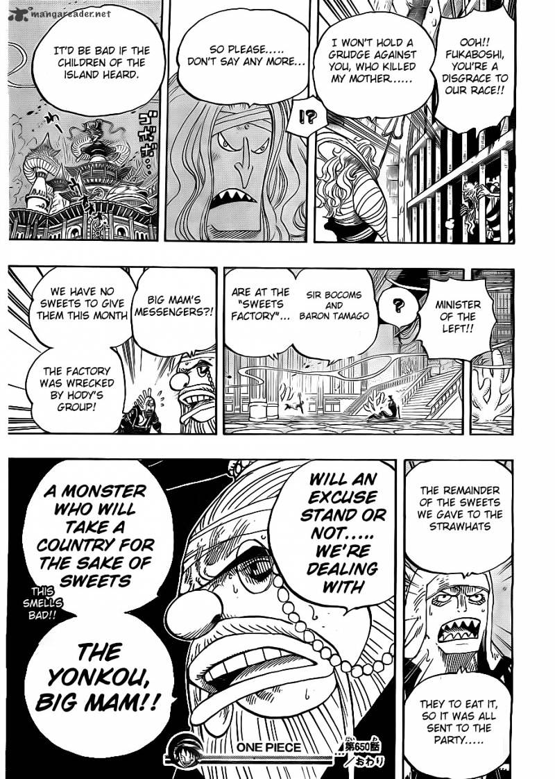 One Piece, chapter 650 image 17