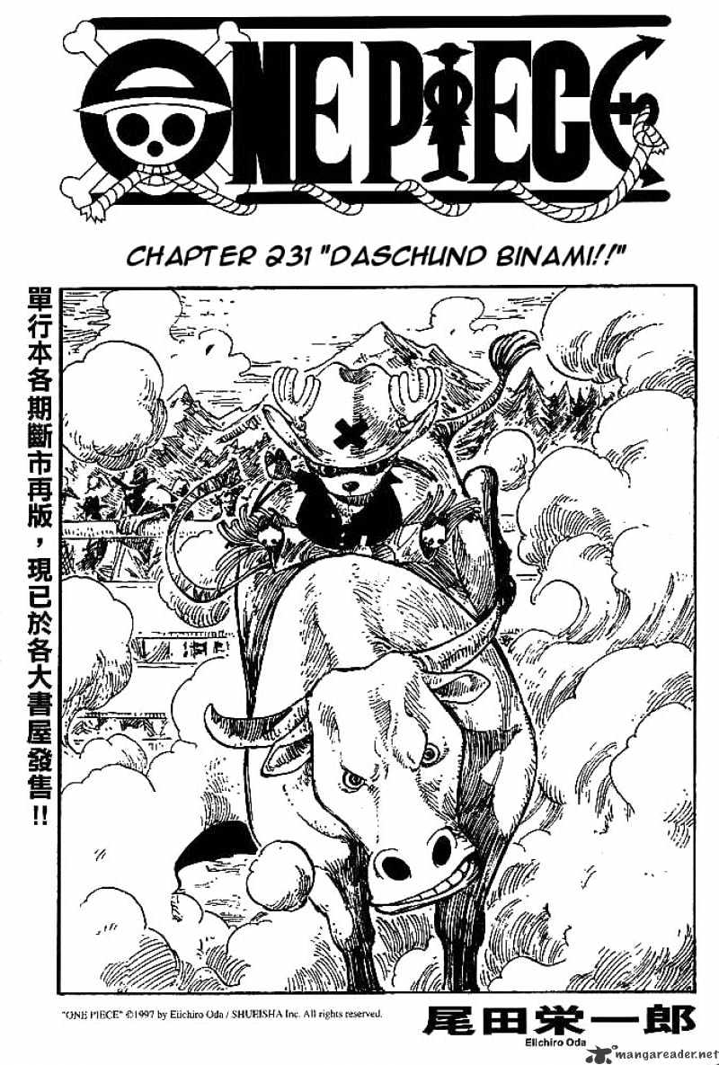 One Piece, chapter 231 image 01