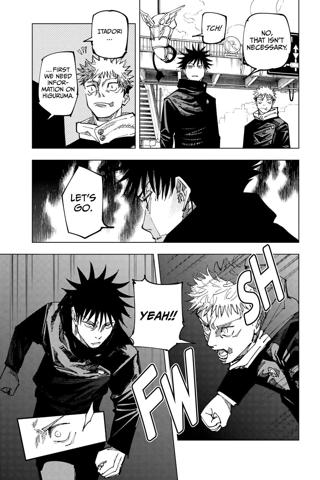 Jujutsu Kaisen, Chapter 161 image 05