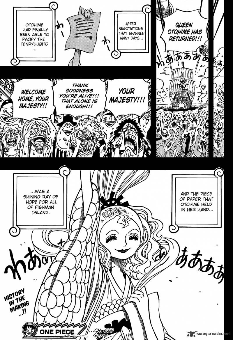 One Piece, chapter 625 image 18