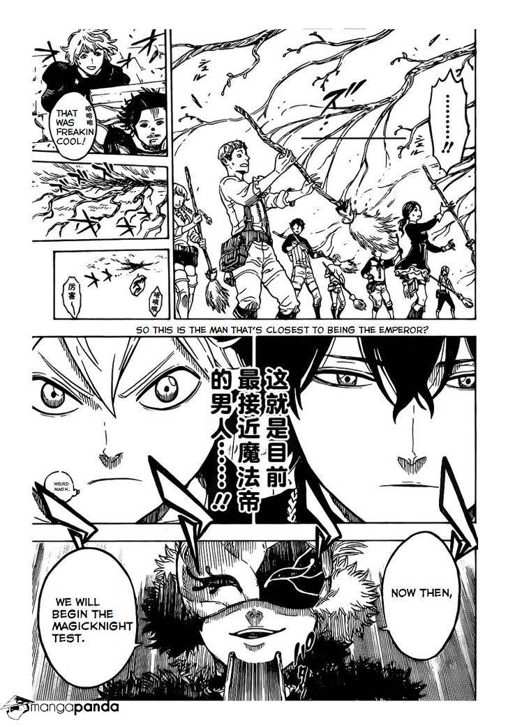 Black Clover, Chapter 2  The Magic Knights Entrance Exam image 14