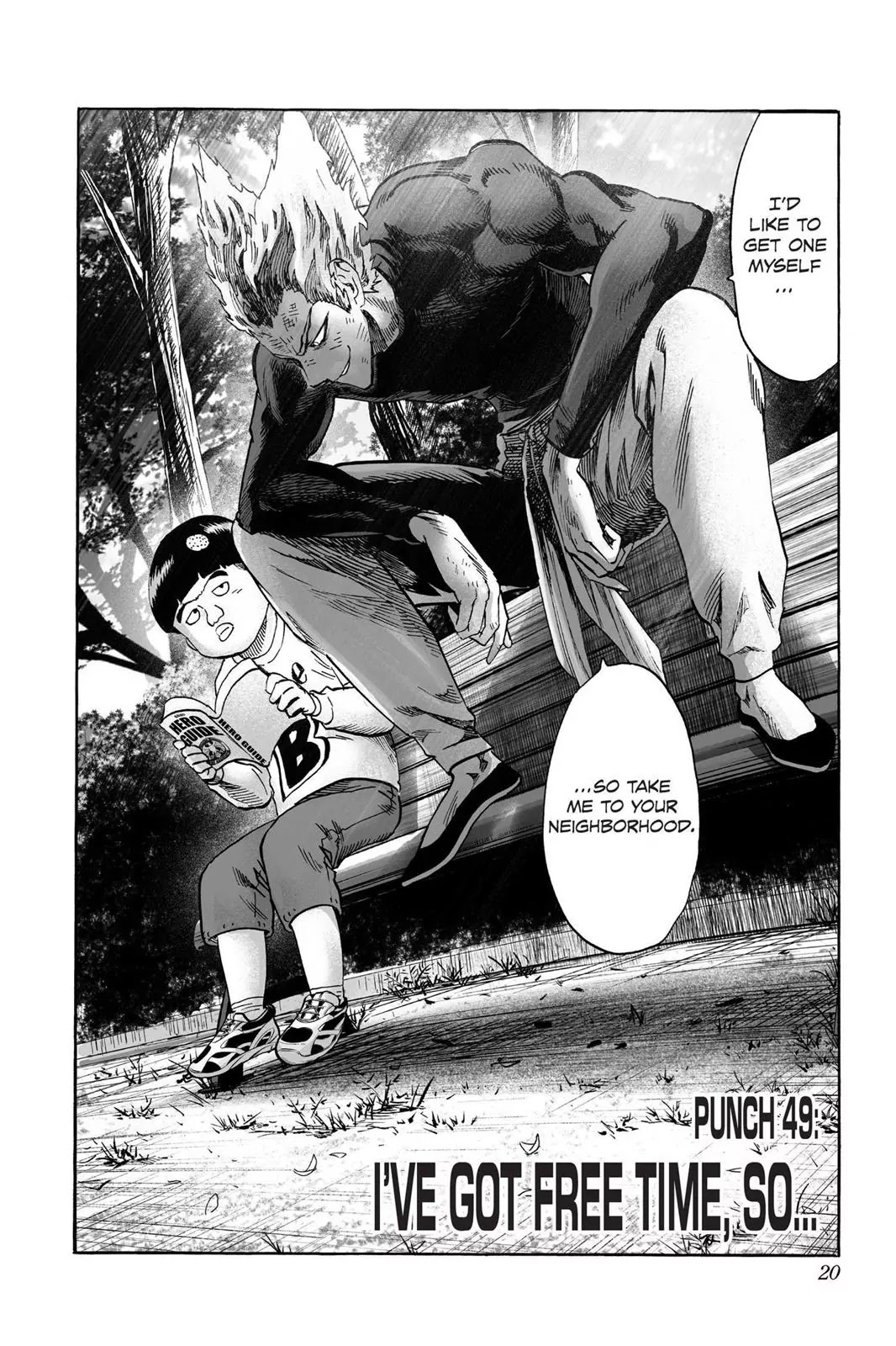 One Punch Man, Chapter 49 I Ve Got Free Time, So image 01