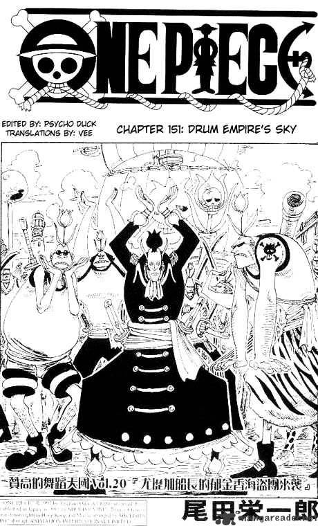 One Piece, chapter 151 image 01