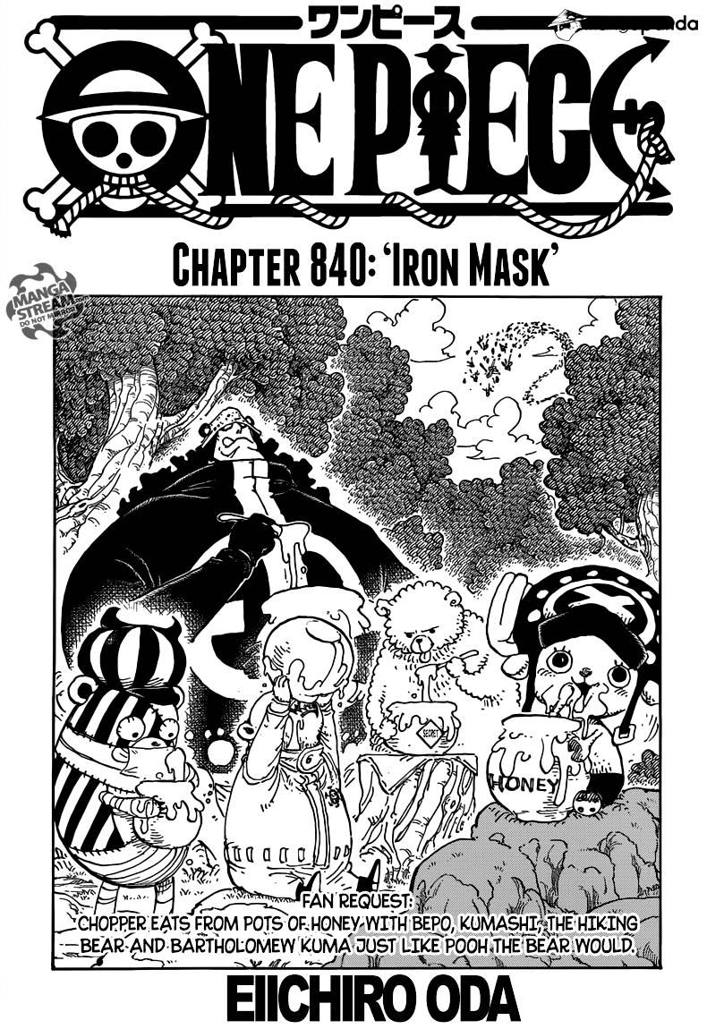 One Piece, chapter 840 image 01