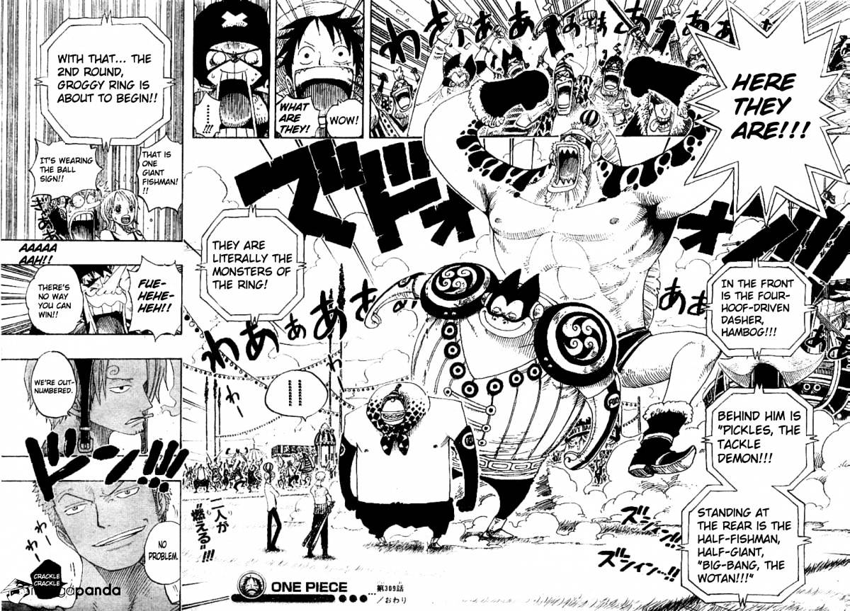 One Piece, chapter 309 image 17