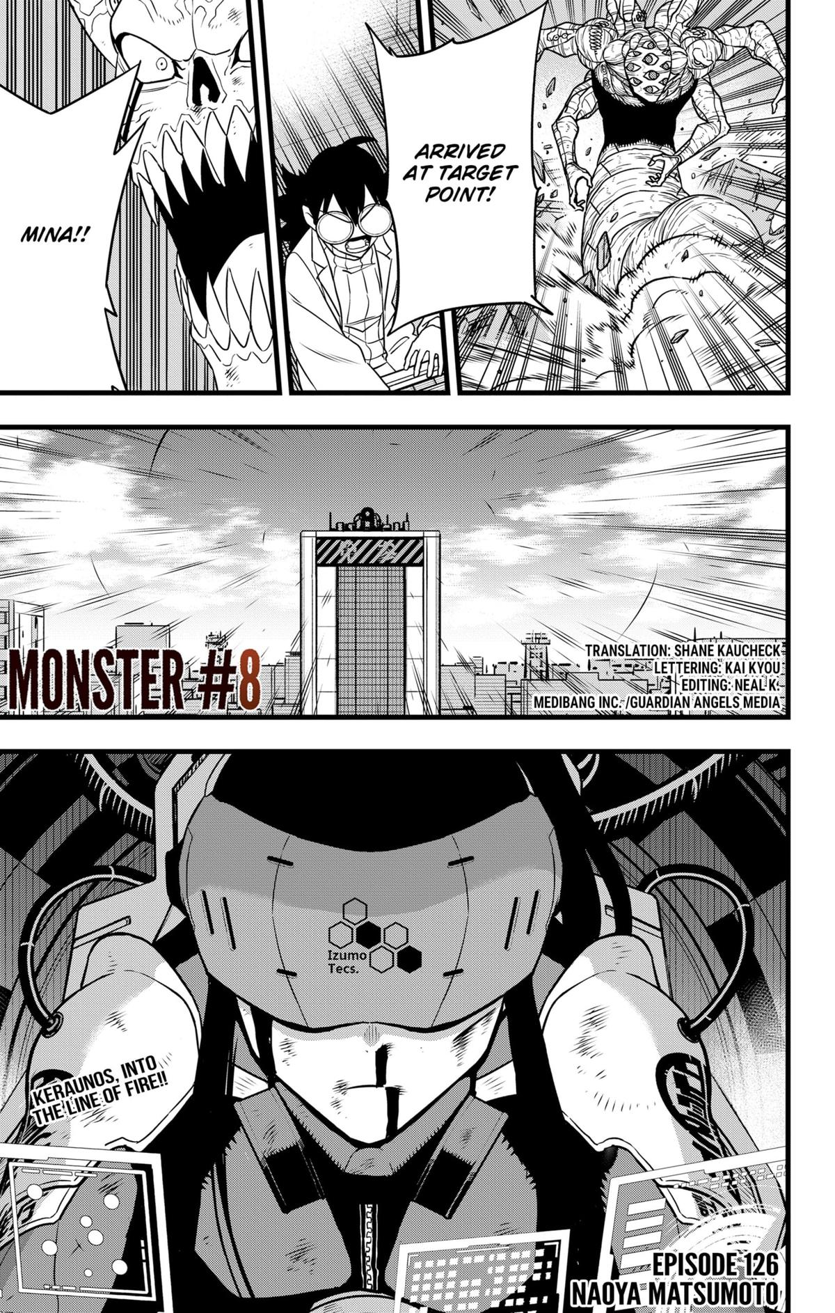 Kaiju No. 8, Chapter 126 image 01