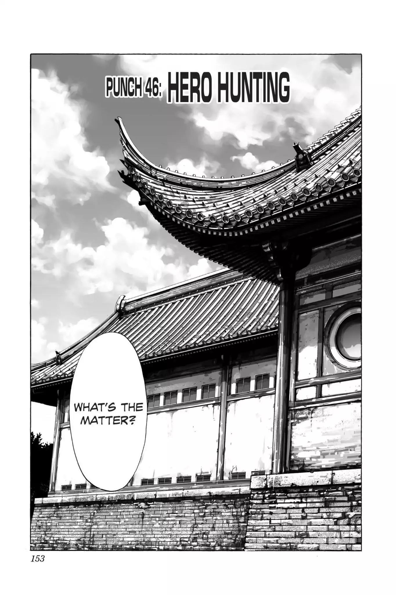 One Punch Man, Chapter 46 Hero Hunting image 01