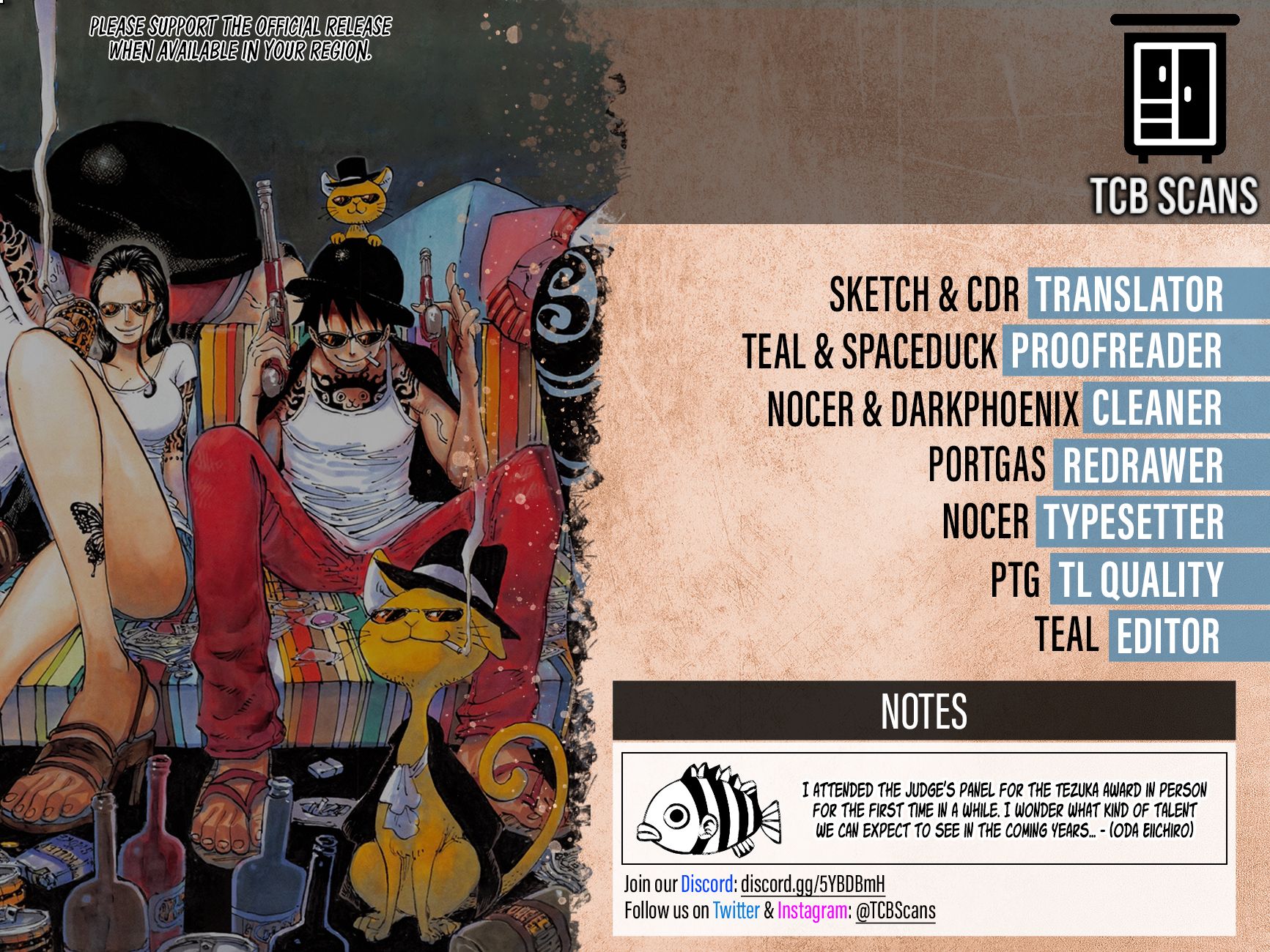 One Piece, chapter 1051 image 01