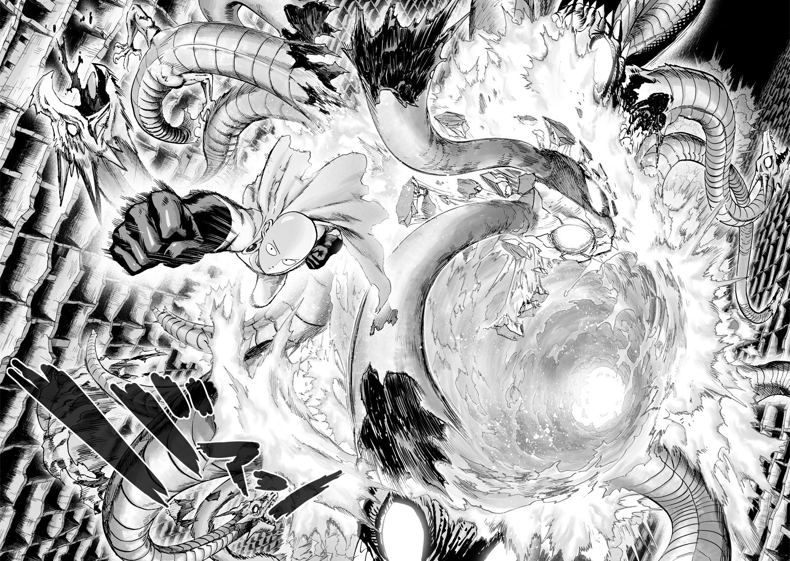 One Punch Man, Chapter 108 Orochi Vs Saitama image 35