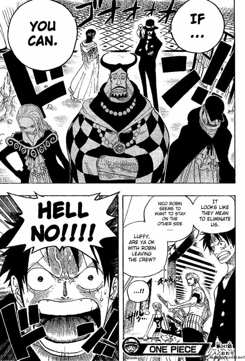 One Piece, chapter 347 image 18