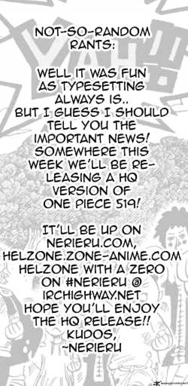One Piece, chapter 519 image 21