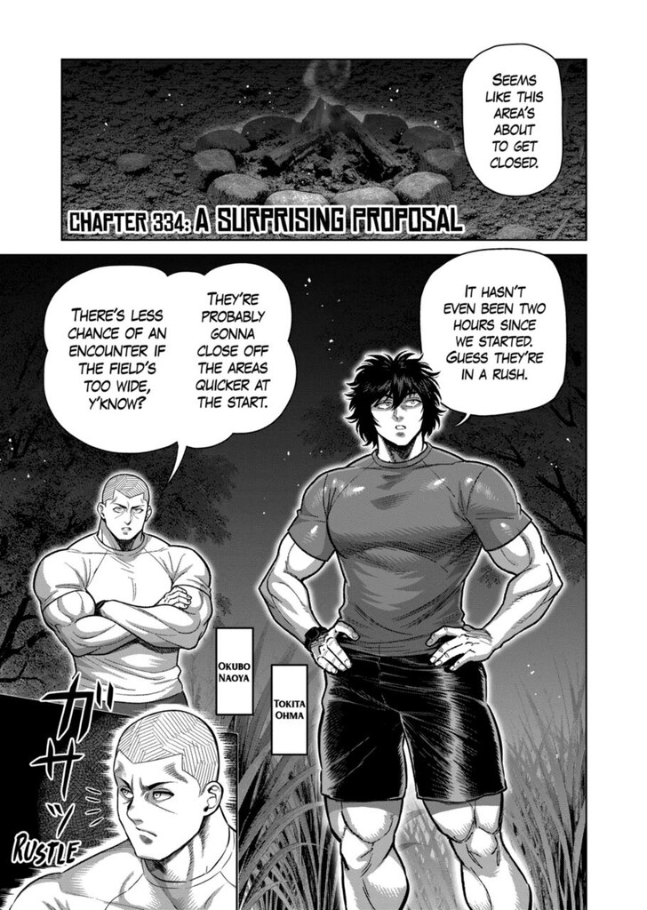 Kengan Omega, Chapter 334 image 01