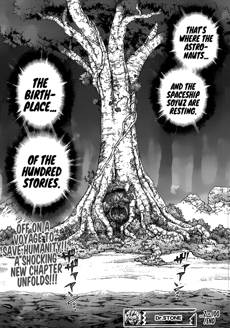Dr.Stone, Chapter 100 The Hundred Stories Beginning image 24